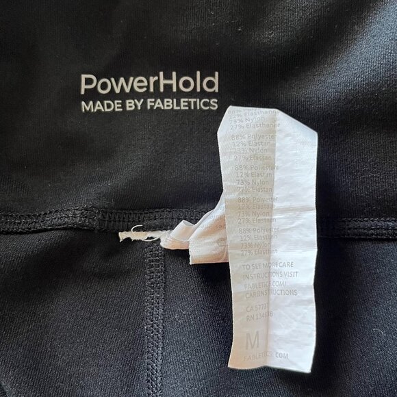 Fabletics PowerHold High-Waisted 7/8 Leggings Women’s Size Medium - Picture 9 of 10